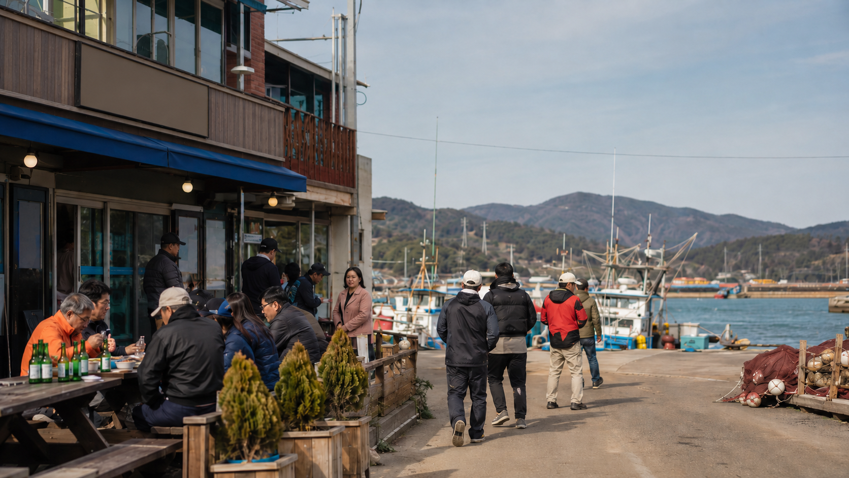 장흥 항구와 지역 상권